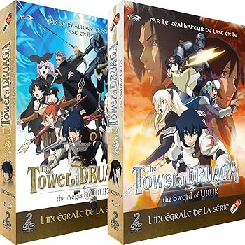 【中古】【39shop】ドルアーガの塔★1期+2期 コンプリート DVD-BOX 全24話Import PAL(非常に良い)|ドリエム店
