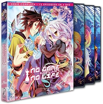 【中古】ノーゲーム・ノーライフ コンプリート DVD-BOX 全12話, 300分 ノゲノラ ノゲラ 榎宮祐 アニメ DVD Import PAL, 再生環境をご確認ください