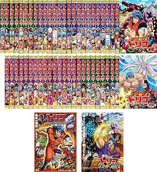 【中古】トリコ TV版 全49巻 + 開幕!グルメアドベンチャー!! + 劇場版 美食神の超食宝 レンタル落ち 全51巻セット マーケットプレイスDVDセット商品