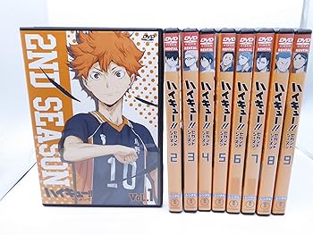 【中古】ハイキュー!! セカンドシーズン レンタル落ち 全9巻セット マーケットプレイスDVDセット商品