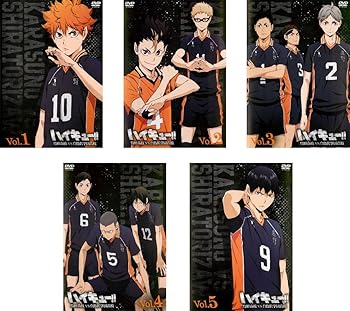 【中古】ハイキュー!! 烏野高校 VS 白鳥沢学園高校 レンタル落ち 全5巻セット マーケットプレイスDVDセット商品