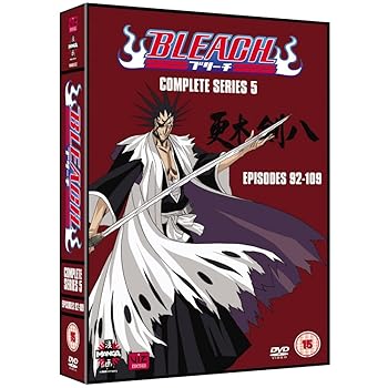 【中古】ブリーチ / BLEACH シーズン5バウント・尸魂界 強襲篇 コンプリート DVD-BOX 92-109話, 445分 アニメDVD Import