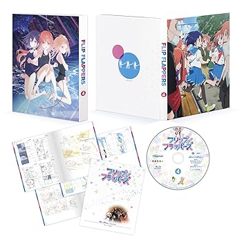 【中古】【39shop】フリップフラッパーズ★4 Blu-ray(良い)|ドリエム店