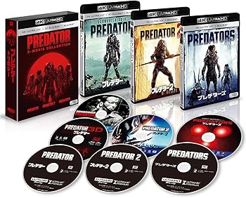 【中古】プレデター 4K ULTRA HD トリロジーBOX 7枚組4K ULTRA HD + 3D + Blu-ray