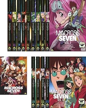 【中古】マクロス7 ＴＶ版全13巻 + 劇場版 銀河がオレを呼んでいる レンタル落ち 全14巻セット マーケットプレイスDVDセット商品 29,156円