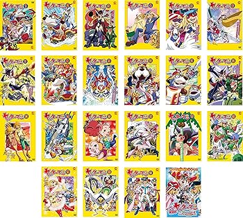 【中古】【39shop】ヤッターマン★平成版 TV版全21巻 + 劇場版 新ヤッターメカ大集合!オモチャの国で大決戦だコロン! レンタル落ち 全22巻セット マーケットプレイス（非常に良い）｜ドリエム店