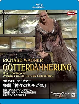 【中古】【39shop】リヒャルト・ワーグナー★楽劇神々のたそがれ」 指揮:ダニエル・バレンボイム 管弦楽:ミラノ・スカラ座管弦楽団 Blu-ray(良い)|ドリエム店
