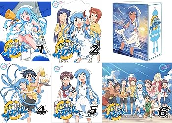 【中古】【39shop】侵略!イカ娘★全6巻セット マーケットプレイス Blu-rayセット（非常に良い）｜ドリエム店