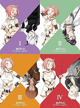 【中古】【39shop】神撃のバハムート★VIRGIN SOUL 全4巻セット マーケットプレイス Blu-rayセット（非常に良い）｜ドリエム店