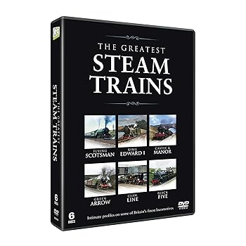 【中古】【39shop】素晴らしい蒸気機関車★/ The Greatest Steam Locomotives コレクション DVD-BOX6枚組, 約480分収録 DVD Import（良い）｜ドリエム店