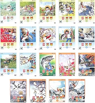 【中古】【39shop】釣りキチ三平★レンタル落ち 全19巻セット マーケットプレイスDVDセット商品（良い）｜ドリエム店