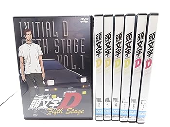 【中古】頭文字 イニシャル D Fifth Stage レンタル落ち 全7巻セット マーケットプレイスDVDセット商品