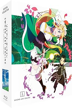 【中古】ソードアート・オンライン 限定版 DVD-BOX2 ブルーレイコンボパック 15-25話, フェアリィ・ダンス編完, 300分 SAO 川原礫 アニメ DVD Import PAL