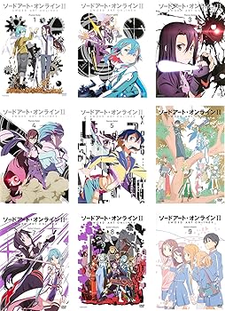 【中古】【39shop】ソードアート・オンライン★II レンタル落ち 全9巻セット マーケットプレイスDVDセット商品（非常に良い）｜ドリエム店