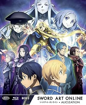 【中古】ソードアート・オンライン アリシゼーション 限定コレクターズBOX2第3期 13-24話Blu-ray ※リージョンB輸入版
