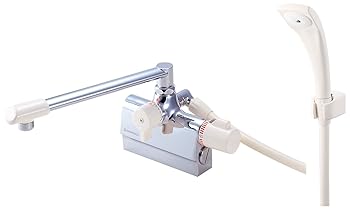 【中古】三栄 水栓金具風呂場用サーモデッキシャワ練りあわせる栓SK780D 操作手順：原則として地用