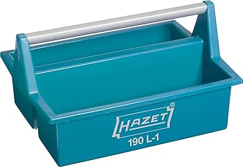 【中古】ハゼットHAZET ツールボックス ワークトレー ブルー オープンタイプ 上部に長さ目盛りcm/inch 積み重ね可能 丈夫なアルミ製運搬ハンドル ドイツ
