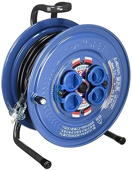 【中古】ハタヤHATAYA 吊りひも木管 防雨サンデーレインボーリール 15A 20m 室外用 SS-20