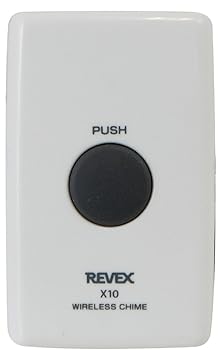 【中古】リーベックスRevex ワイヤレス チャイム Xシリーズ 送信機 インターホン 押しボタン送信機 X10