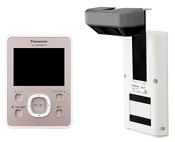 【中古】【39shop】Panasonic★ワイヤレスドアモニター ドアモニ ピンクゴールド ワイヤレスドアカメラ+モニター親機 各1台セット VL-SDM300-P（良い）｜ドリエム店