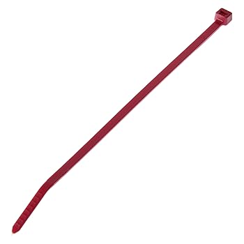 【中古】パンドウイット ナイロン結束バンド 赤 幅4.8mm 長さ188mm 1000本入り PLT2S-M2