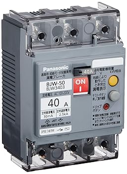 【中古】【39shop】パナソニックPanasonic★漏電ブレーカ BJW型 OC付 モータ保護兼用 BJW3403（非常に良い）｜ドリエム店