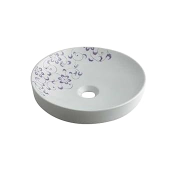 【中古】カクダイ 翆 丸型室内用便器器 ラベンダー 493-097-PU その他-花・ガーデン・DIY