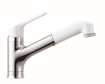 【中古】LIXIL リクシル INAX お手々シャワー付 シングル生き肝 練り合わせる水栓 RSF-832YN 冷ややかさ地用 水栓 御厨子所水栓 練り合わせる栓 海峡 水道の栓 節水
