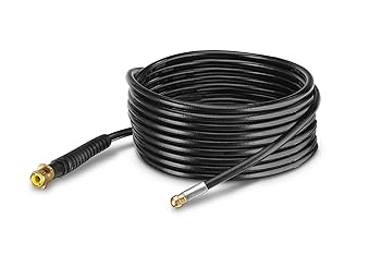 【中古】ケルヒャーKARCHER 金管楽器 パイプクリーニングホース 7.5m 26438800 黒いこと