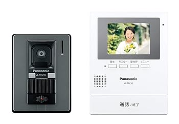 【中古】【39shop】パナソニック★テレビドアホン モニター親機 カメラ玄関子機VL-V522L-Sセット VL-SZ30KL（非常に良い）｜ドリエム店