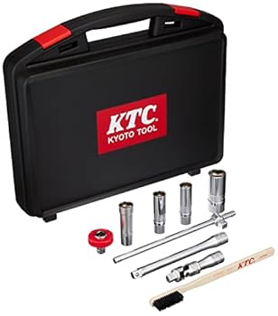 【中古】【39shop】京都機械工具KTC★9.5sq.スパークプラグレンチセット〔10点〕 ATB3P10(非常に良い)|ドリエム店