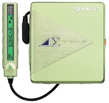 【中古】SHARP アウビィ MD-DS5-G MD電気蓄音機 緑であること