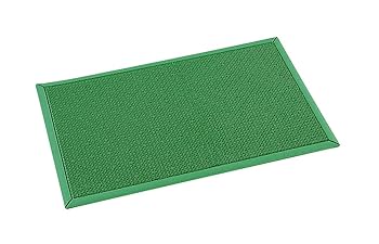 【中古】【39shop】チャイムマット★45.6×75.6cm グリーン(良い)|ドリエム店