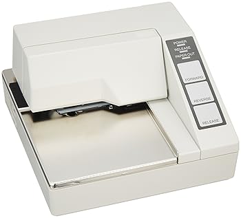 【中古】【39shop】セイコーエプソン★スリッププリンター/パラレル/クールホワイト/電源PS-180+AC-170・IFケーブル別売 TM-U295P（良い）｜ドリエム店