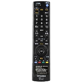 【中古】三菱 純正テレビ用リモコン RL14104部品番号：M01290P14104