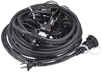 【中古】長谷川製造所Hasegawa CCB10Ｍ-Ｌ10-P1 提燈吊りひも雨合羽手合い 10灯 1mあき場所