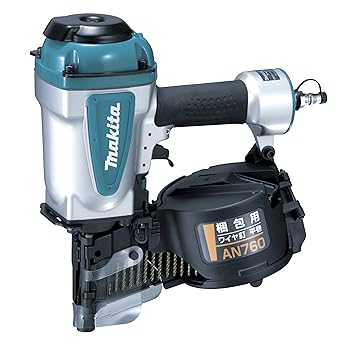 【中古】マキタMakita AN760 75粍荷拵え用大気圏釘打