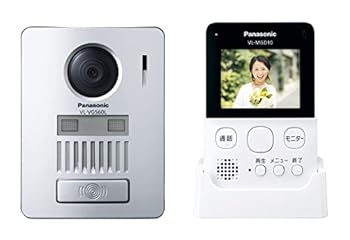 【中古】パナソニックPanasonic ワイヤレステレビドアホン VL-SGD10L ホワイト