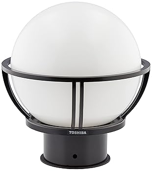 【中古】東芝ライテック LEDガーデンライト・門柱灯屋外小形シーリング LEDランプ別売り