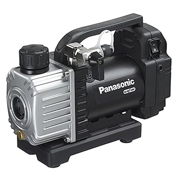 【中古】パナソニック 充電真空ポンプ 本体のみ 電池パック充電器アルミケース別売 デュアル 14.4V18V対応 小型 コードレス EZ46A3X-B ブラック