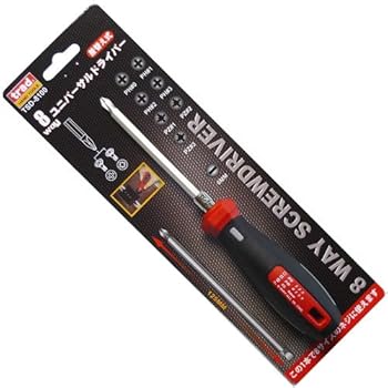【中古】【39shop】業務用20セットTRAD★差替式8WAYドライバー作業工具 軸長100mm スタビータイプ TSD-8100 〔業務用DIY用品日曜大工〕×20セット(非常に良い)|ドリエム店