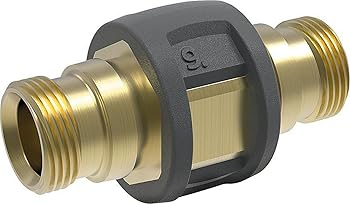 【中古】ケルヒャーKARCHER 高圧ホース延長用カップリング EASYLock 41110370 掃除機用オプションパーツ