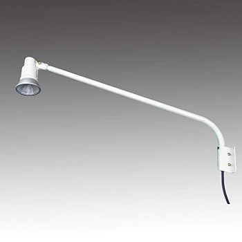 【中古】室外用LED点火装置12W120W好いかげんに形 手仕掛ける 本体白いこと 手長965粍 2800Ｋ白熱電球色
