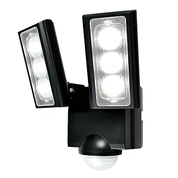 【中古】エルパ ELPA 蓄電池式 検出器ともし火 2灯 白いことLED雨合羽遣りかた 室外 検出器痛いところ ESL-312DC
