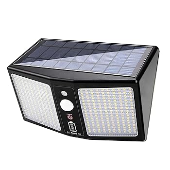 【中古】Zotonale 12000mAh電池 ソーラーライト 360LED センサーライト 六つ点灯モード 人感光感センサー 自動点灯消灯 超広い照射面積 2000ルーメン高輝