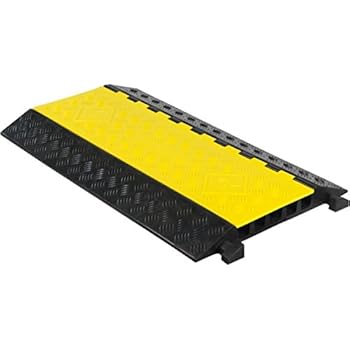 【中古】ケーブルプロテクター どこでもケーブル PW-1 ワイド収納タイプ900x500x50mm５溝