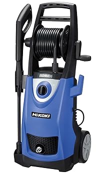 【中古】HiKOKIハイコーキ 家庭用高圧洗浄機 水道接続式 AC100V 1200W 10m高圧ホース付 自吸機能付 FAW110SB