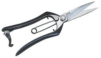【中古】【39shop】ドウカン★道灌作 鍛造芽切鋏 両刃型 金止 DK673（良い）｜ドリエム店