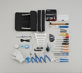 【中古】ホーザンHOZAN 工具一式 入組49点 工場、学校、研究所の備品や家庭でのDIY、車載工具、防災用に S-221 59,795円