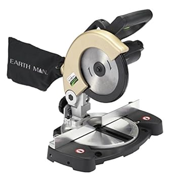 【中古】【39shop】高儀Takagi★卓上丸のこ 190mm EARTH MAN TM-190Aブレーキ付 丸鋸 丸のこ スライド丸鋸 卓上丸ノコ テーブルソー 丸ノコ 電動ドライバー チップソ（非常に良い）｜ドリエム店
